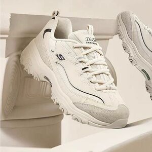 Skechers Women's D'Lites Sneaker Fashion